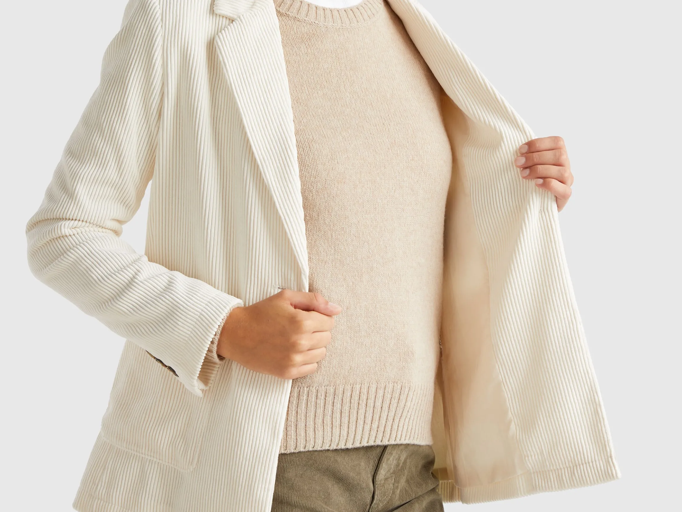 Corduroy blazer
