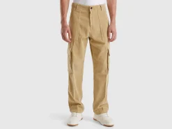 Corduroy cargo trousers