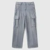 Corduroy cargo trousers