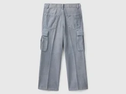 Corduroy cargo trousers