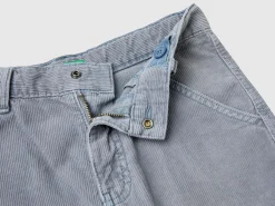 Corduroy cargo trousers