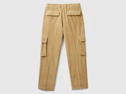 Corduroy cargo trousers