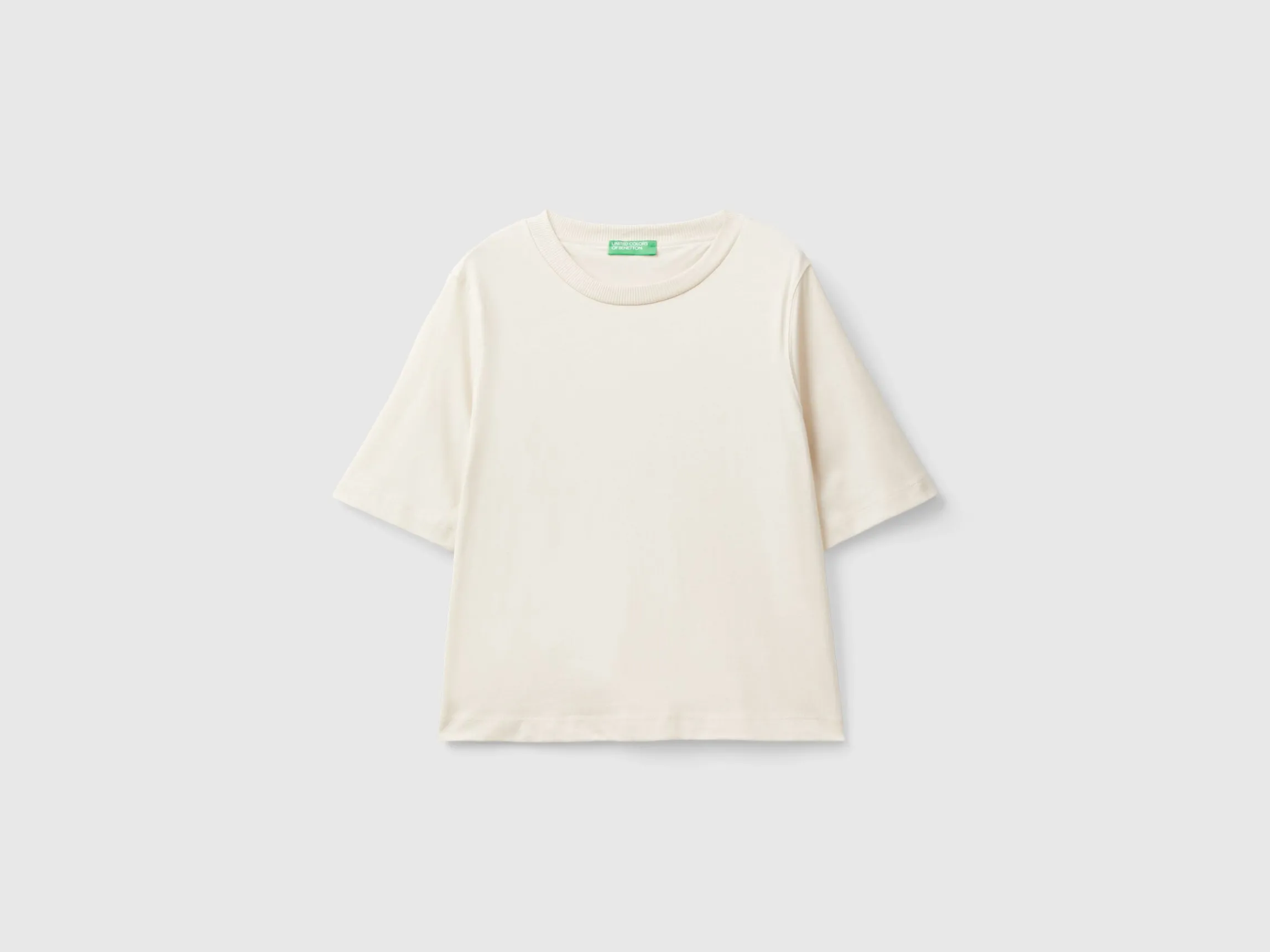 100% cotton boxy fit t-shirt