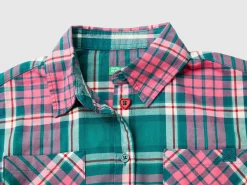 100% cotton check shirt