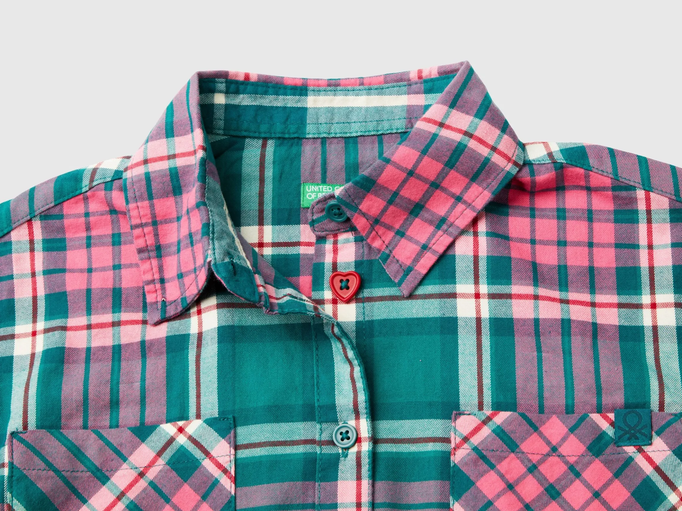 100% cotton check shirt