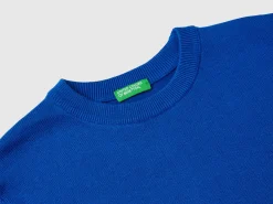 100% cotton crew neck sweater