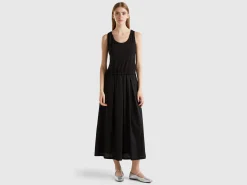 Cotton midi dress