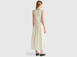 Cotton midi dress