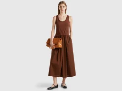 Cotton midi dress
