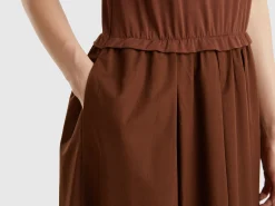 Cotton midi dress