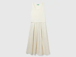 Cotton midi dress