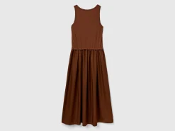 Cotton midi dress