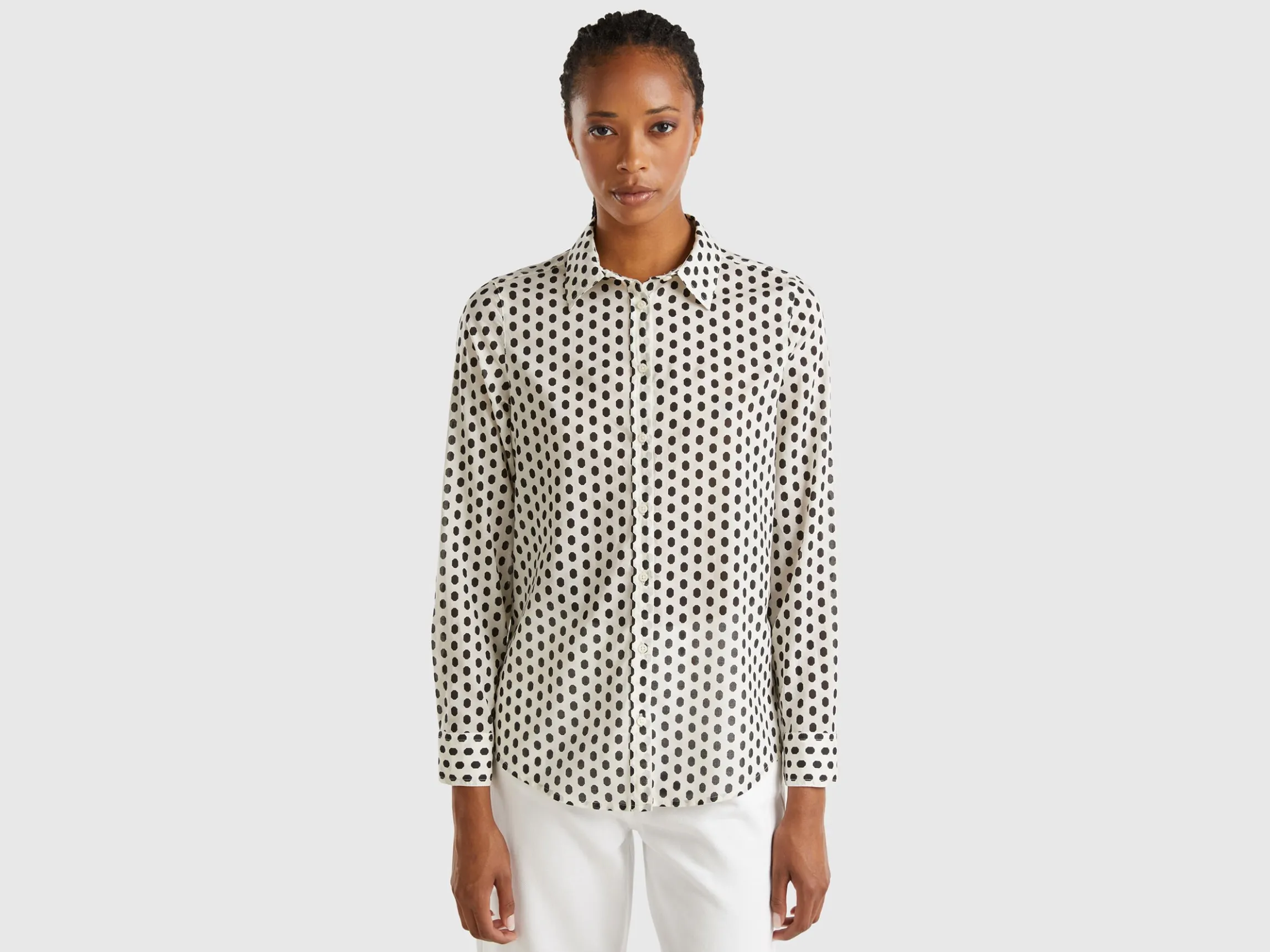 100% cotton patterned shirt
