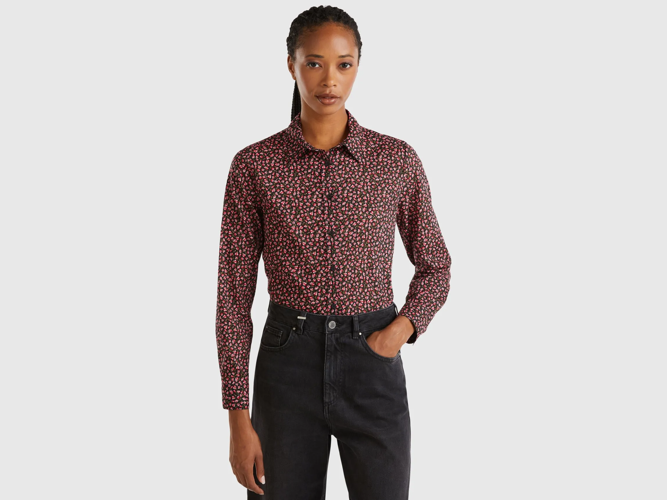 100% cotton patterned shirt