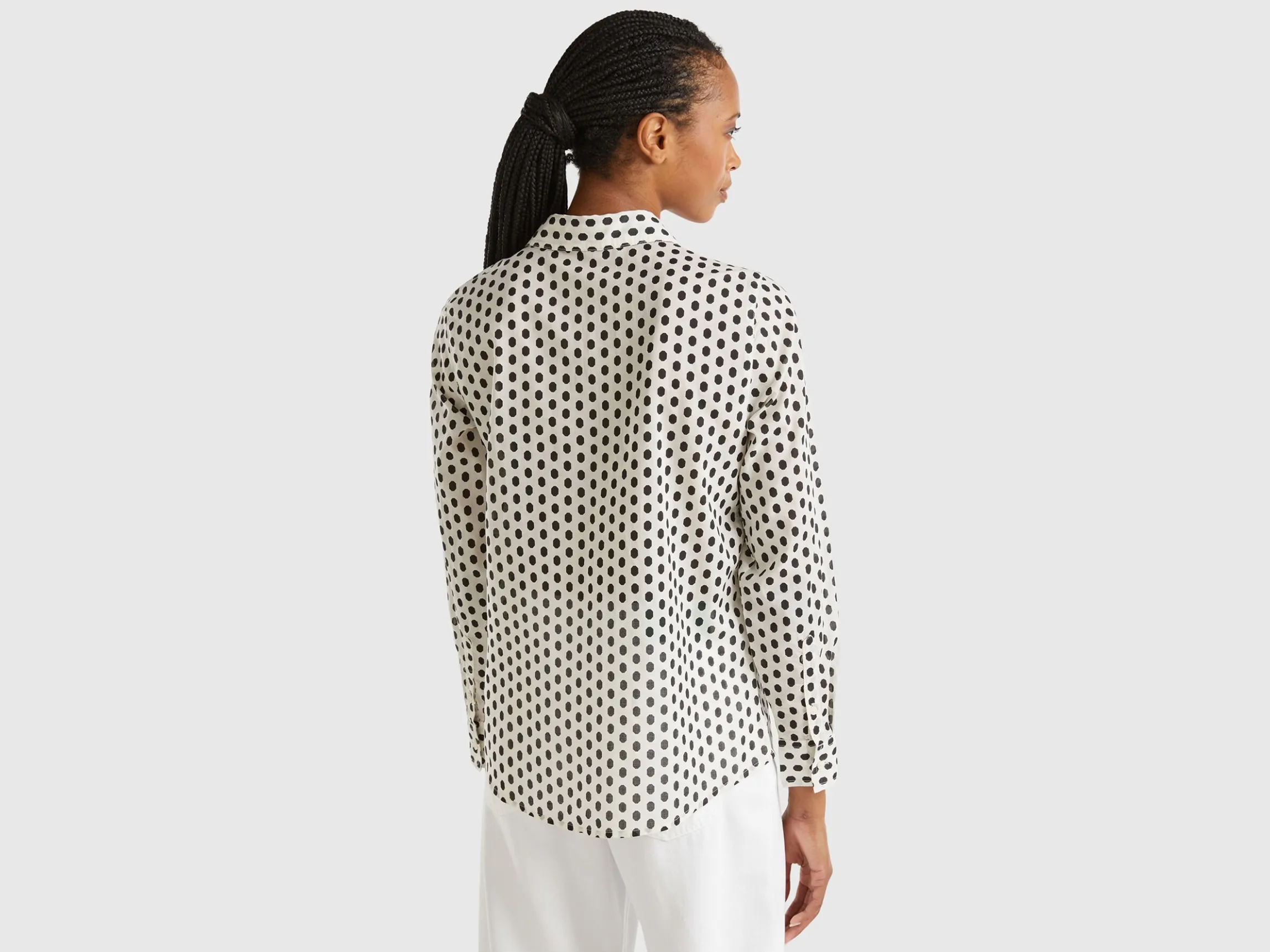 100% cotton patterned shirt