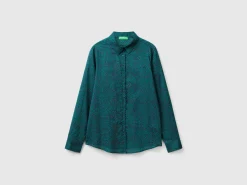 100% cotton patterned shirt