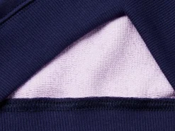 100% cotton sweatshirt with glittery logo