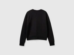 100% cotton sweatshirt with logo print