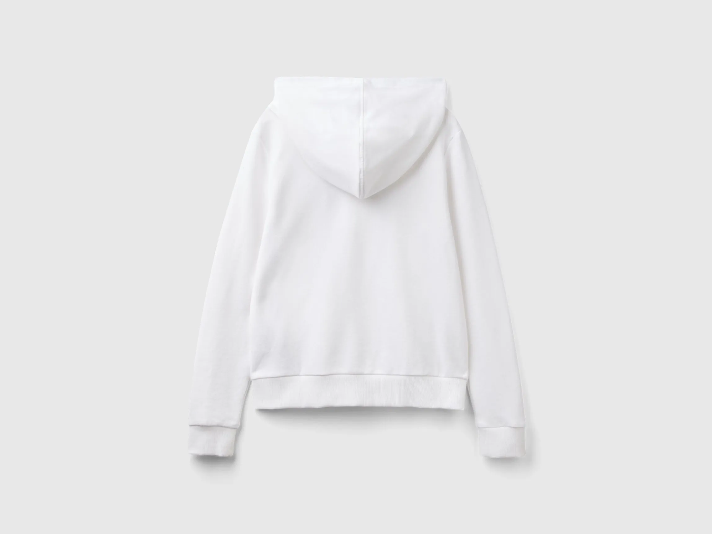 100% cotton sweatshirt with zip and hood