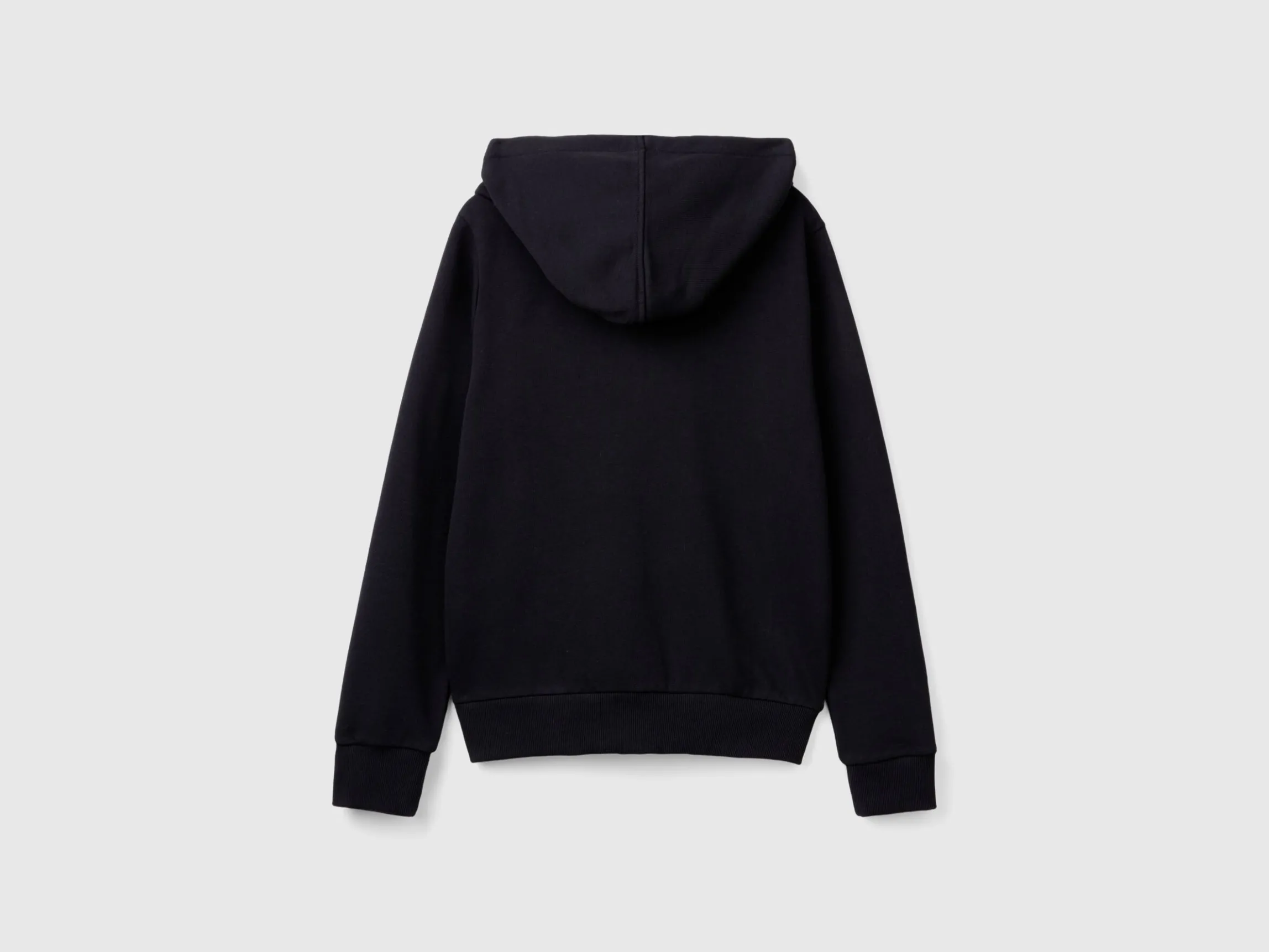 100% cotton sweatshirt with zip and hood