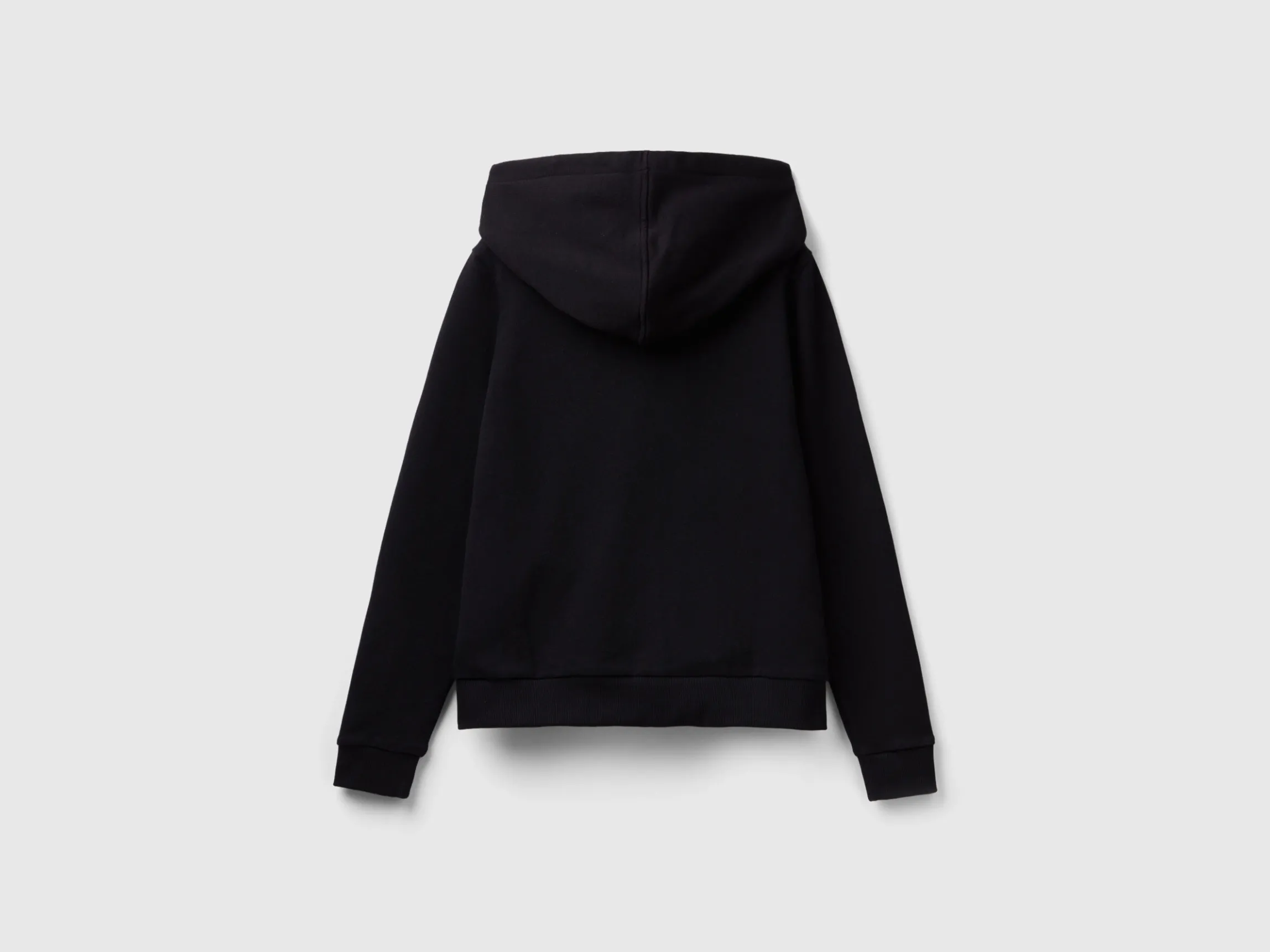 100% cotton sweatshirt with zip and hood