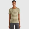 Crew neck striped t-shirt