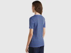 Crew neck striped t-shirt