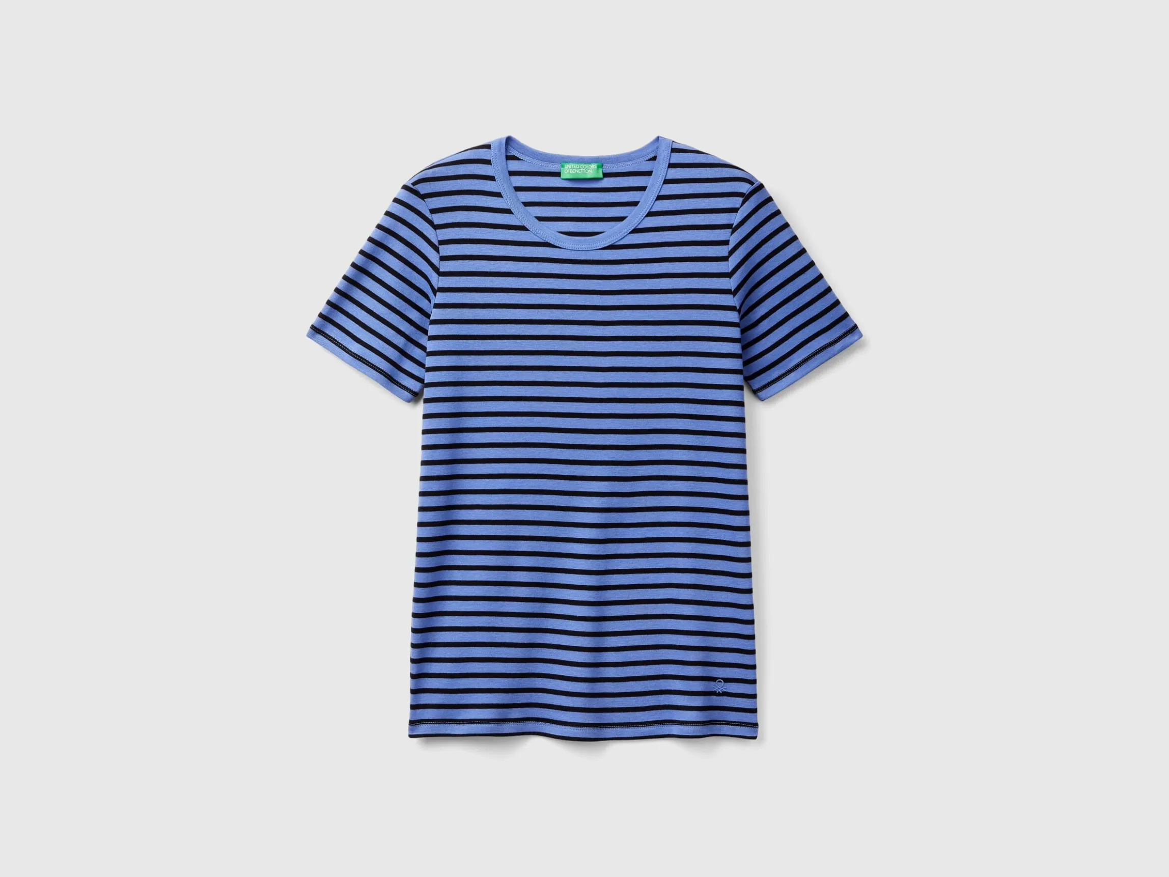 Crew neck striped t-shirt