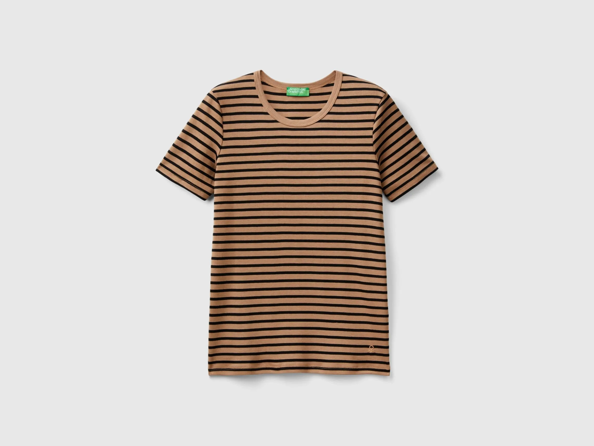 Crew neck striped t-shirt