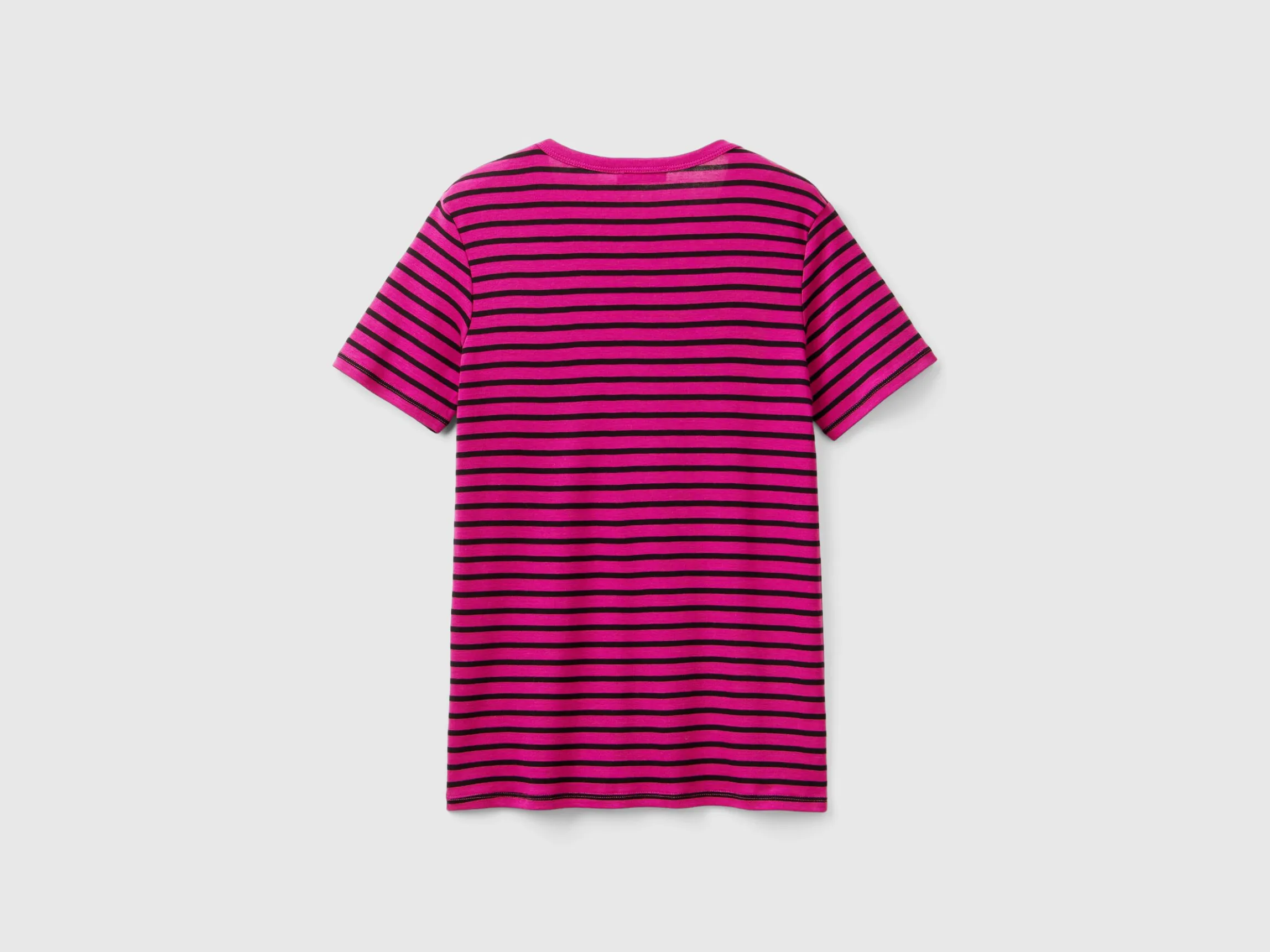 Crew neck striped t-shirt