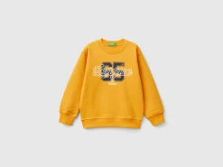 Crew neck sweatshirt with print