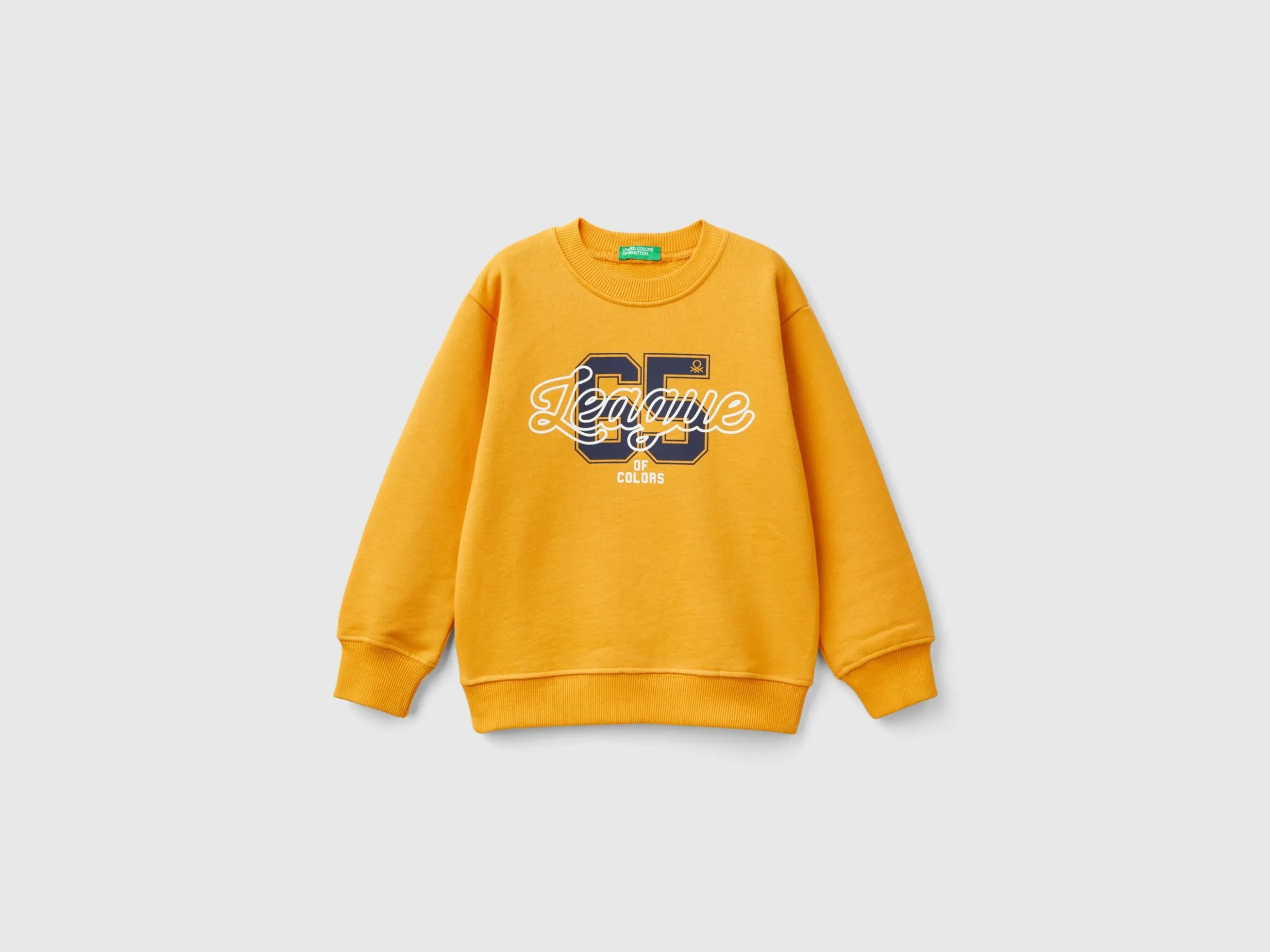 Crew neck sweatshirt with print