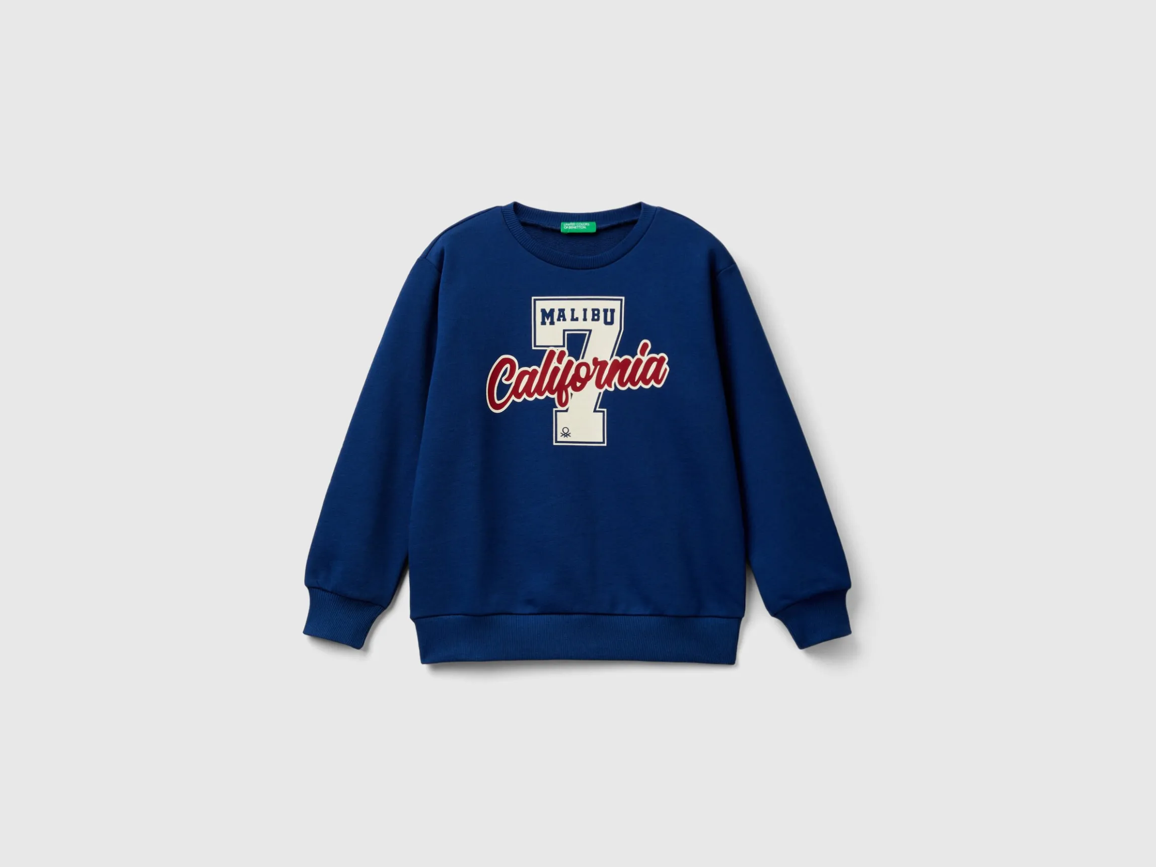 Crew neck sweatshirt with print
