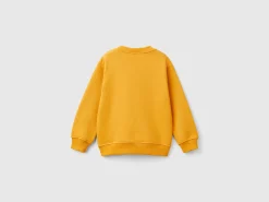 Crew neck sweatshirt with print