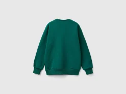 Crew neck sweatshirt with print