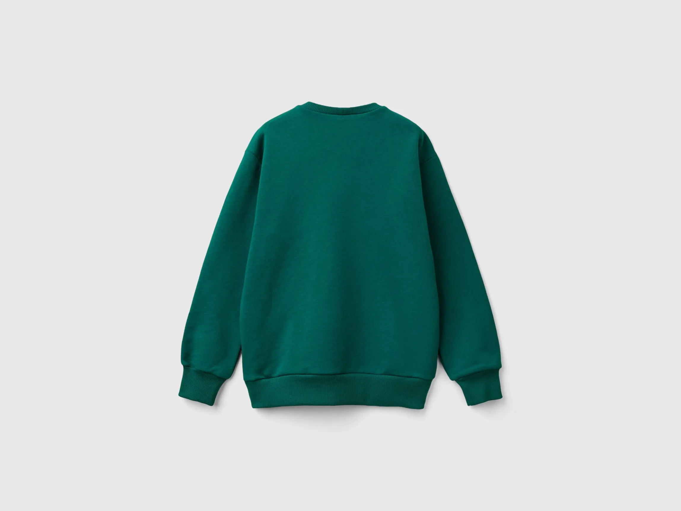 Crew neck sweatshirt with print