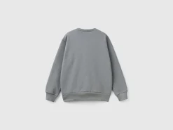 Crew neck sweatshirt with print