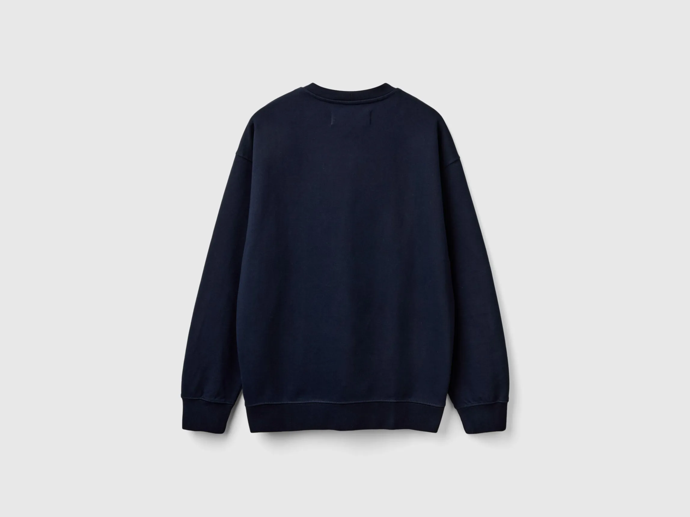 Crew neck sweatshirt with logo print
