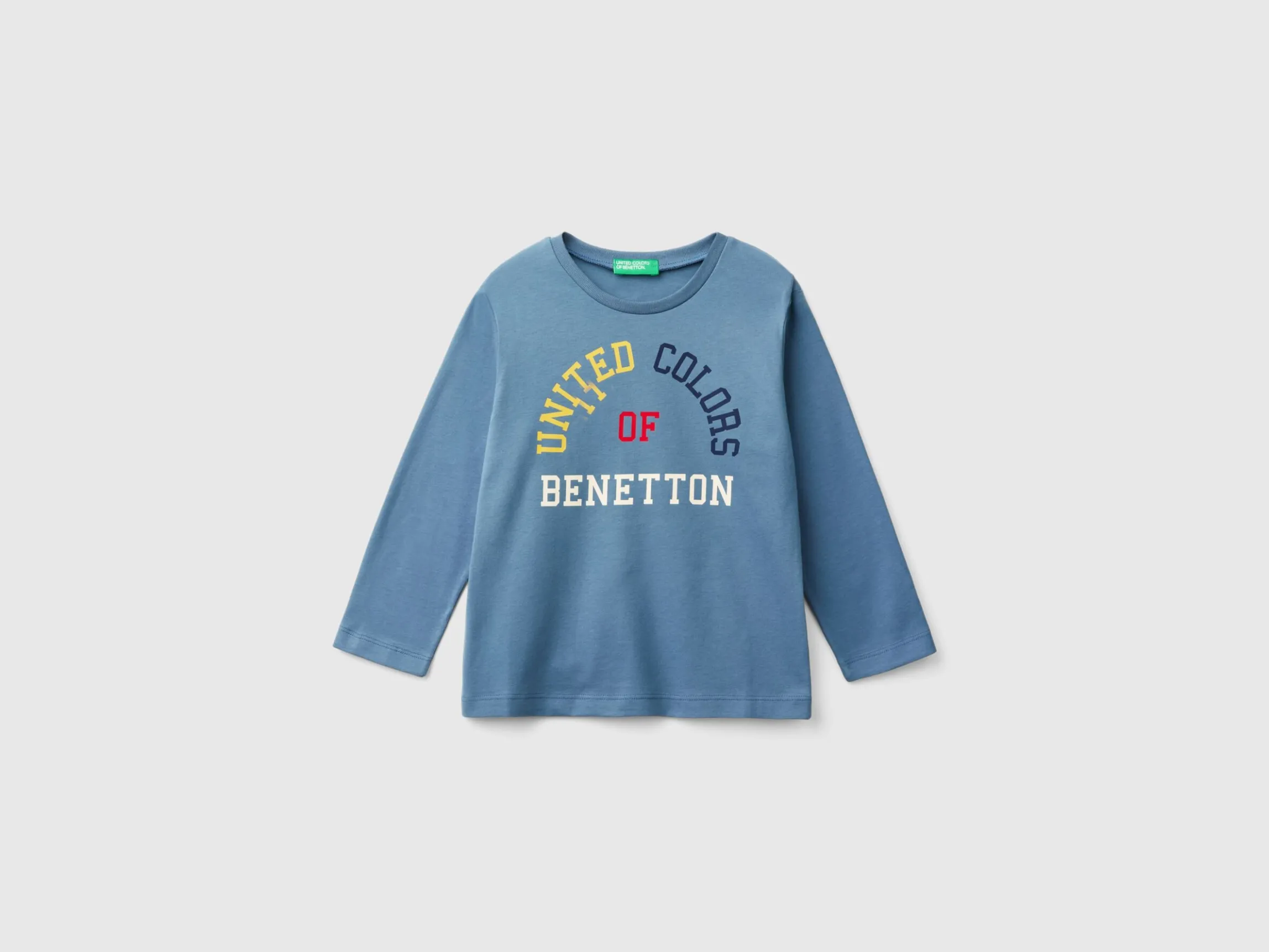 Crew neck t-shirt in warm organic cotton