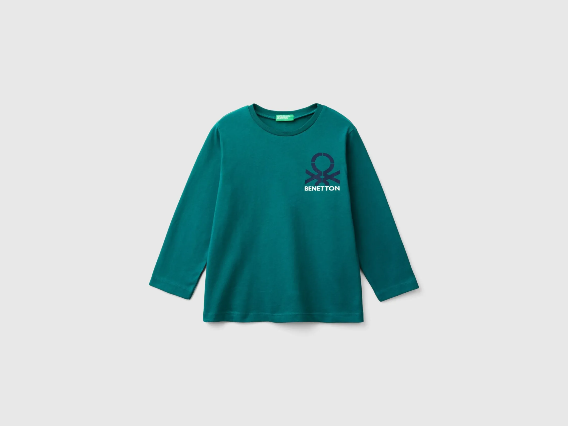 Crew neck t-shirt in warm organic cotton