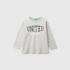 Crew neck t-shirt in warm organic cotton