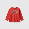 Crew neck t-shirt in warm organic cotton