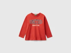 Crew neck t-shirt in warm organic cotton
