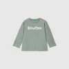 Crew neck t-shirt in warm organic cotton