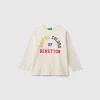 Crew neck t-shirt in warm organic cotton