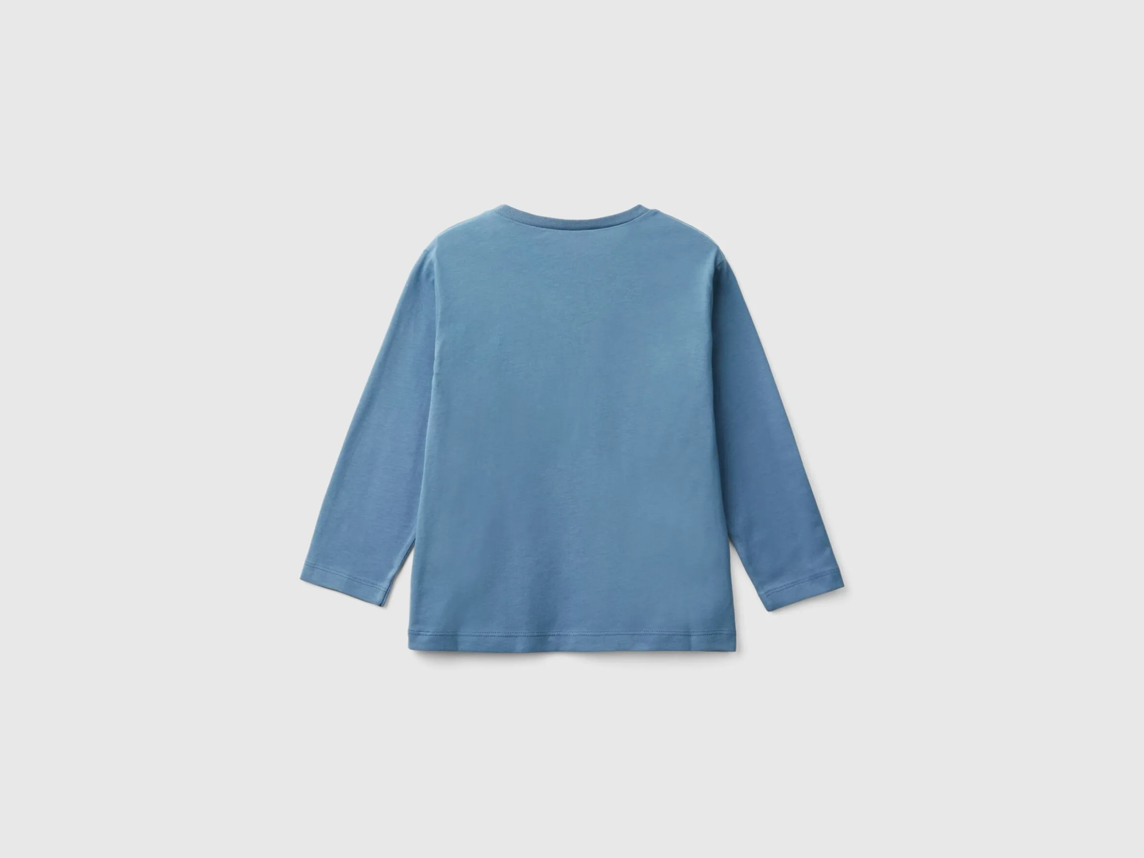 Crew neck t-shirt in warm organic cotton