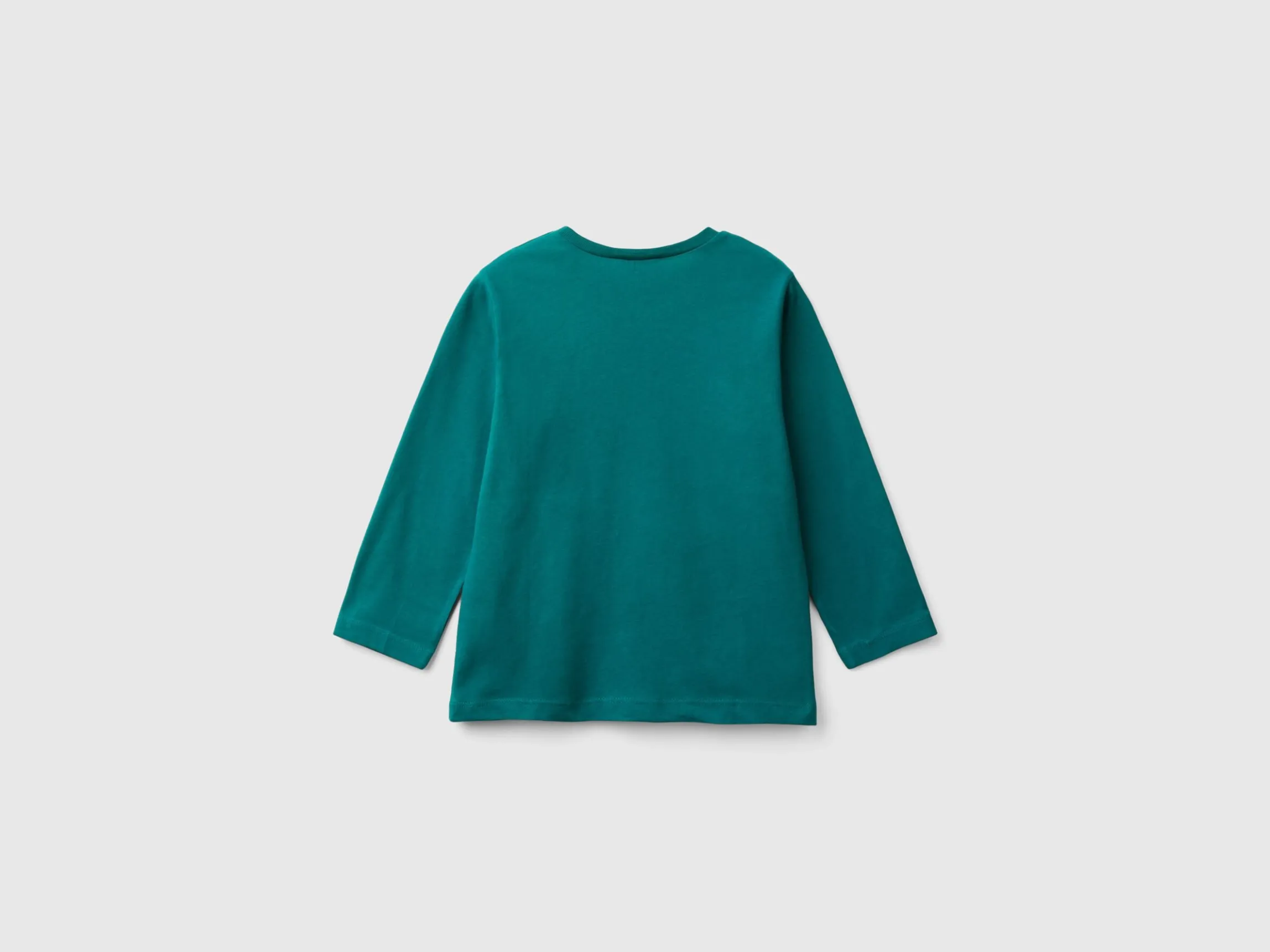 Crew neck t-shirt in warm organic cotton