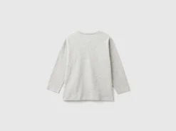 Crew neck t-shirt in warm organic cotton