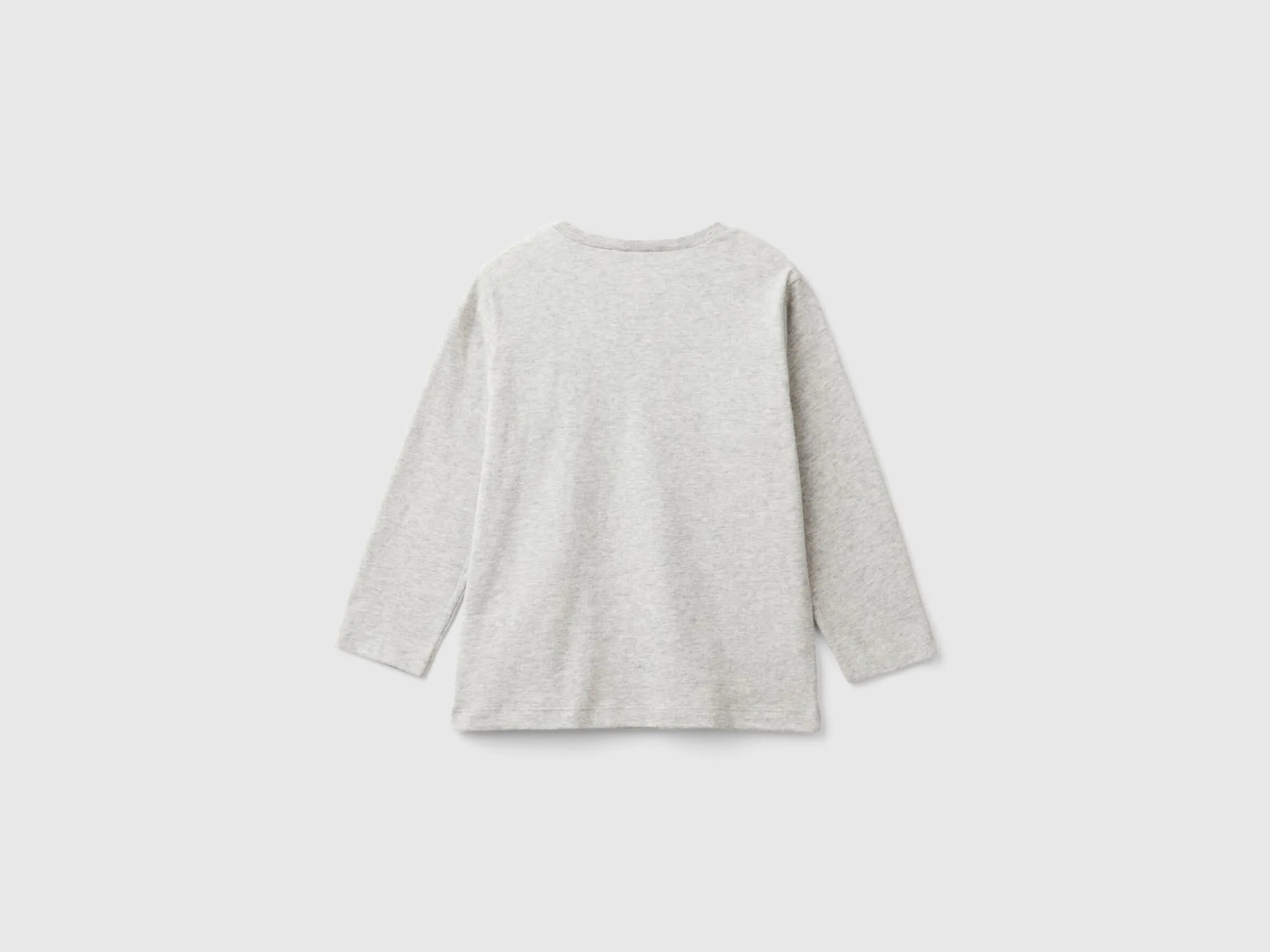 Crew neck t-shirt in warm organic cotton