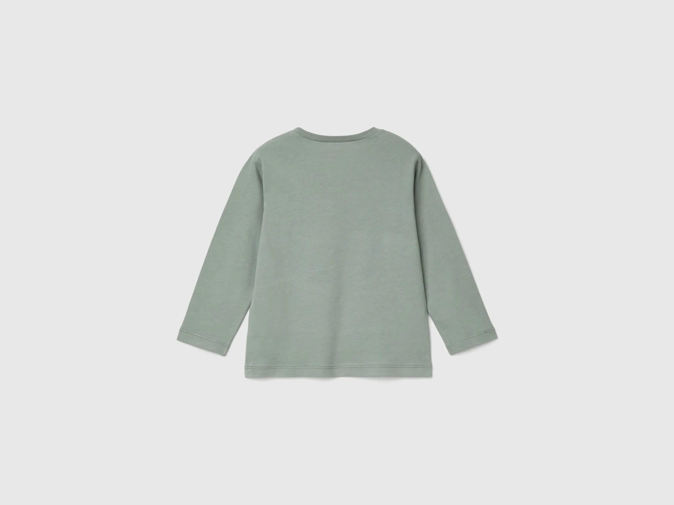 Crew neck t-shirt in warm organic cotton